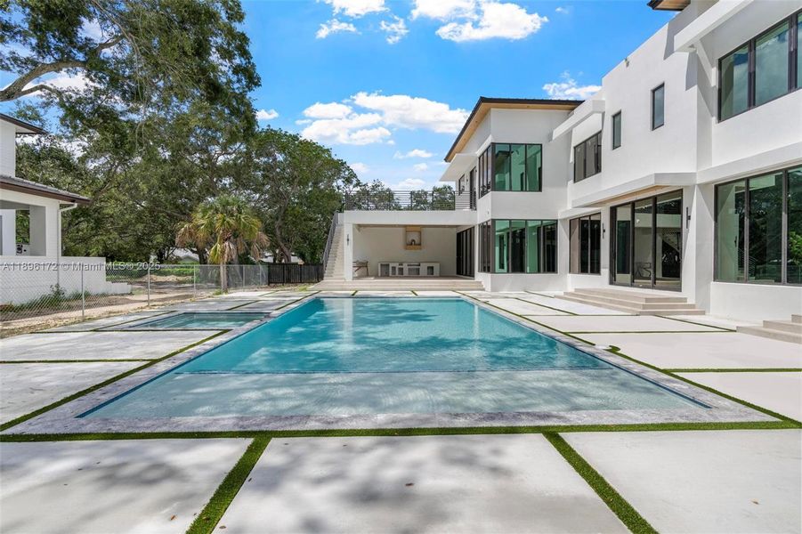 Exterior details and patio area of a home in , Palmetto Bay (Image 30). Exterior details and patio area of a home in , Palmetto Bay (Image 30).