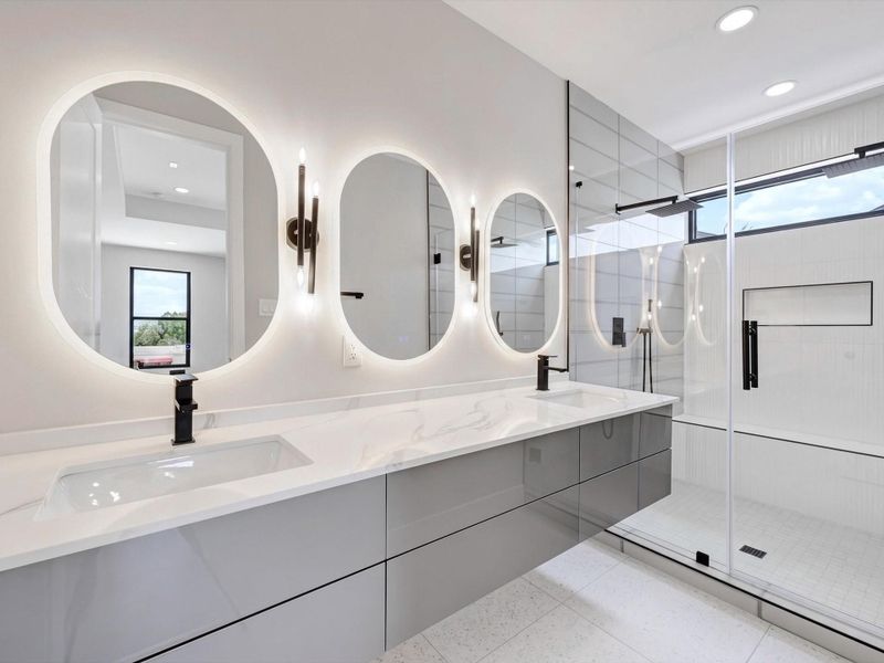 Furnished interior view inside a new home in , Houston (Image 13). Furnished interior view inside a new home in , Houston (Image 13).