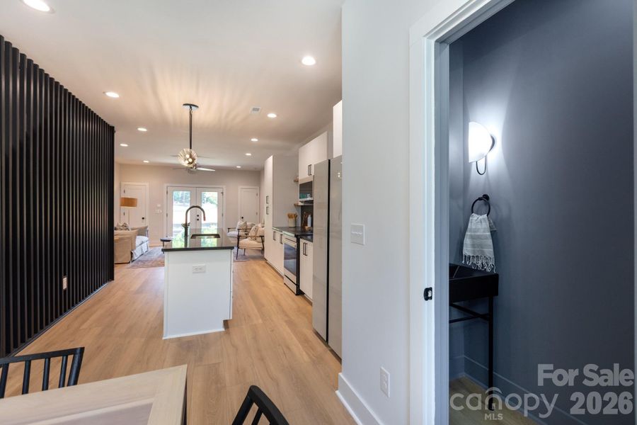 Furnished interior view inside a new home in , Charlotte (Image 9).