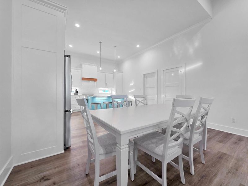 Furnished interior view inside a new home in , Bolivar Peninsula (Image 5).