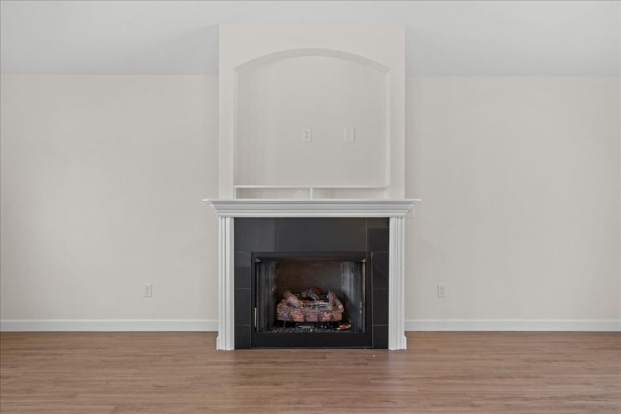 Representative interior finishes for a home built from the Cheshire by Enchanted Homes in Hampshire Heights, Moore (Image 12).