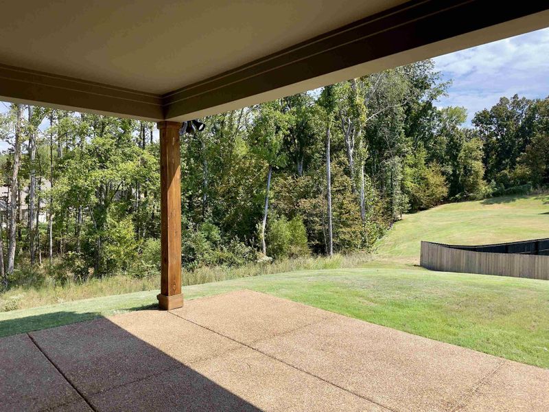 Exterior details and patio area of a home in White Oak, Arlington (Image 3).