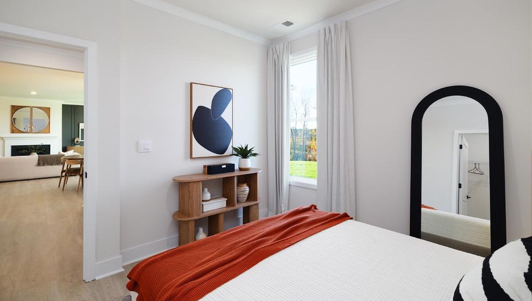 Furnished interior view inside a new home in Westport, York (Image 42).