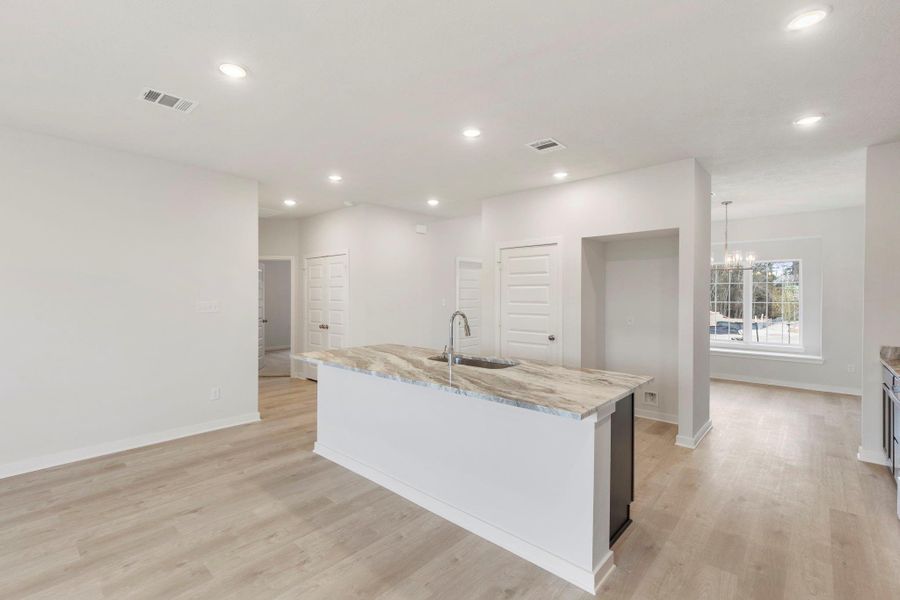 Furnished interior view inside a new home in , Huntsville (Image 18).