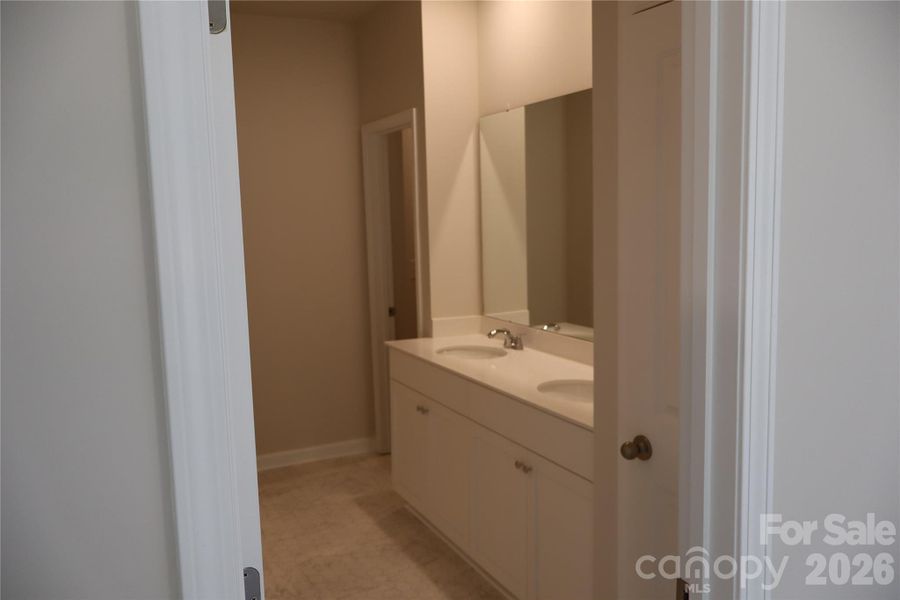 Dual Vanity in primary suite