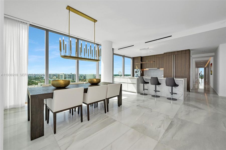Furnished interior view inside a new home in , Hallandale Beach (Image 15).