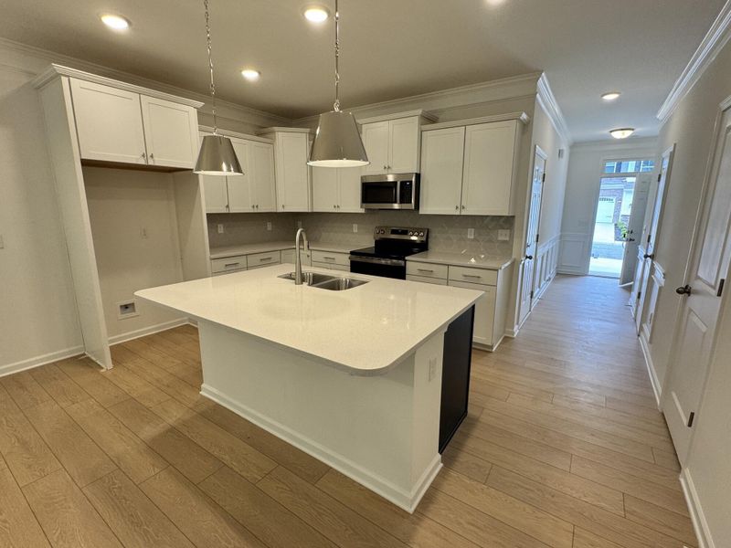 Furnished interior view inside a new home in Fairview Village Townhomes, Simpsonville (Image 5).