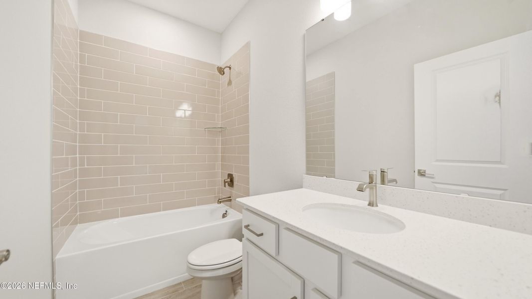 Furnished interior view inside a new home in , Palm Coast (Image 15).