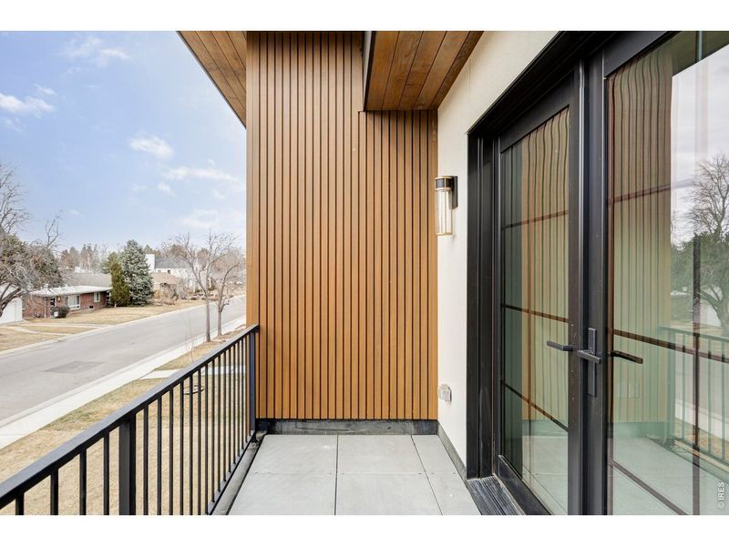 Exterior details and patio area of a home in , Denver (Image 34).