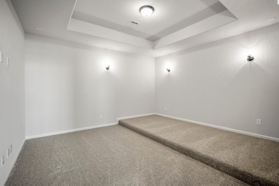 Spacious, unfurnished interior of a new home in Jordan Ranch 70' Lots, Fulshear (Image 38).