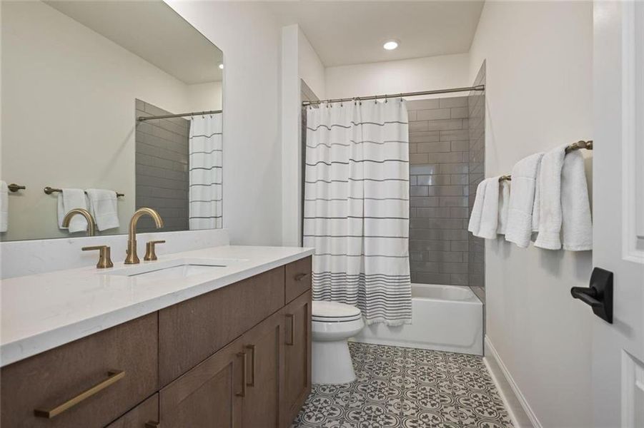 Furnished interior view inside a new home in Waterside Single Family, Peachtree Corners (Image 34).