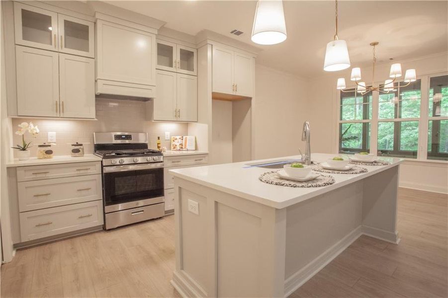 Furnished interior view inside a new home in , Carrollton (Image 4).