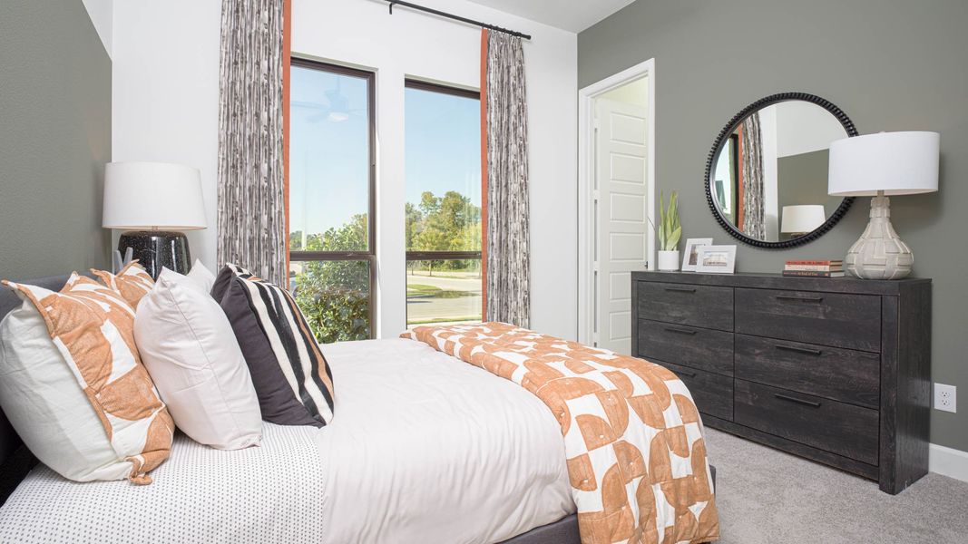 Representative furnished interior of a home built from the 3433W by Perry Homes in Somerset Park, Rockwall (Image 11).