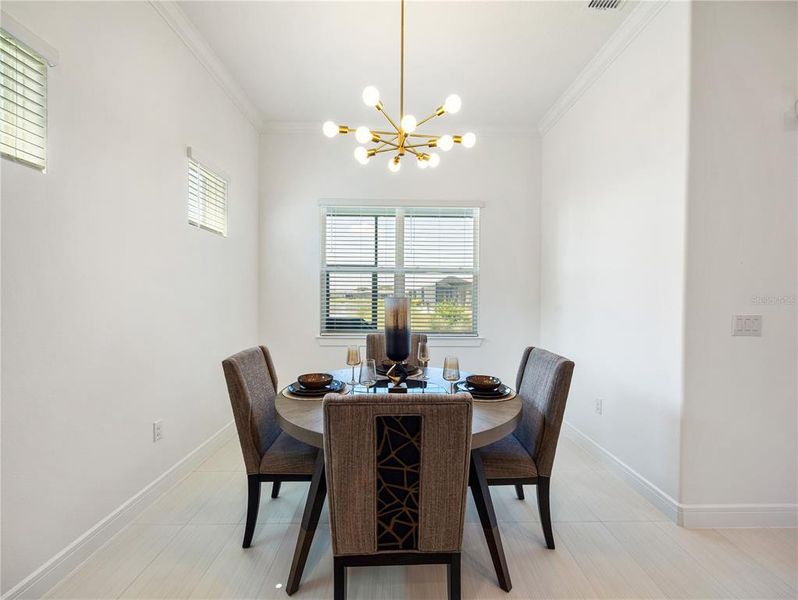 Furnished interior view inside a new home in , Ocala (Image 32).