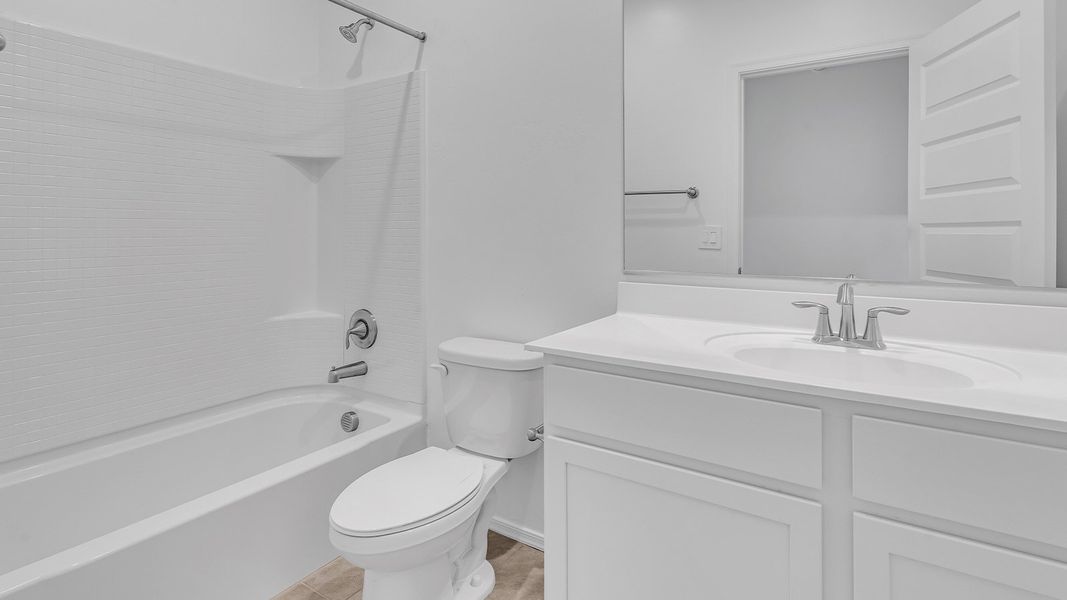 Representative furnished interior of a home built from the Pearl by D.R. Horton in Saguaro Bloom, Marana (Image 17).