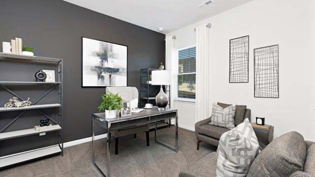 Furnished interior view inside a new home in Clark Creek Landing, Lincolnton (Image 18).