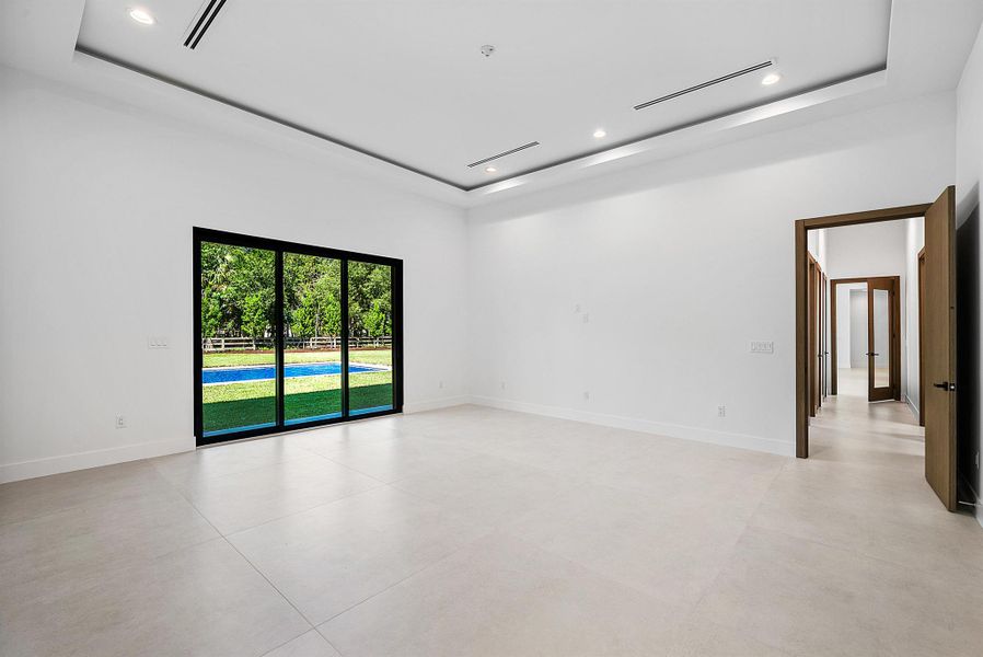 Spacious, unfurnished interior of a new home in , Wellington (Image 46).