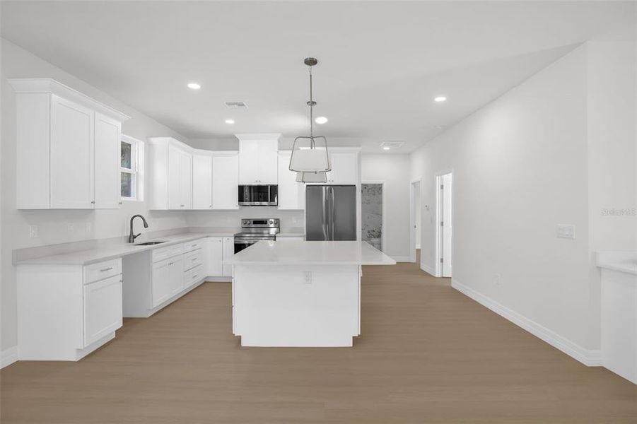 Furnished interior view inside a new home in , Astatula (Image 8).