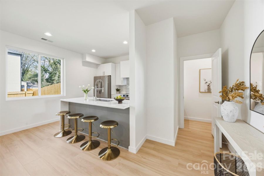 Furnished interior view inside a new home in , Charlotte (Image 7).