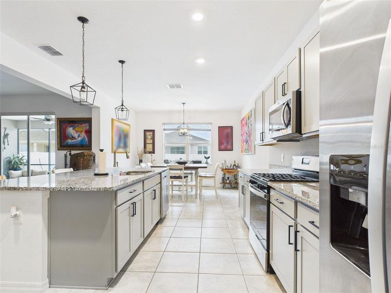 Furnished interior view inside a new home in Calesa Township, Ocala (Image 17).