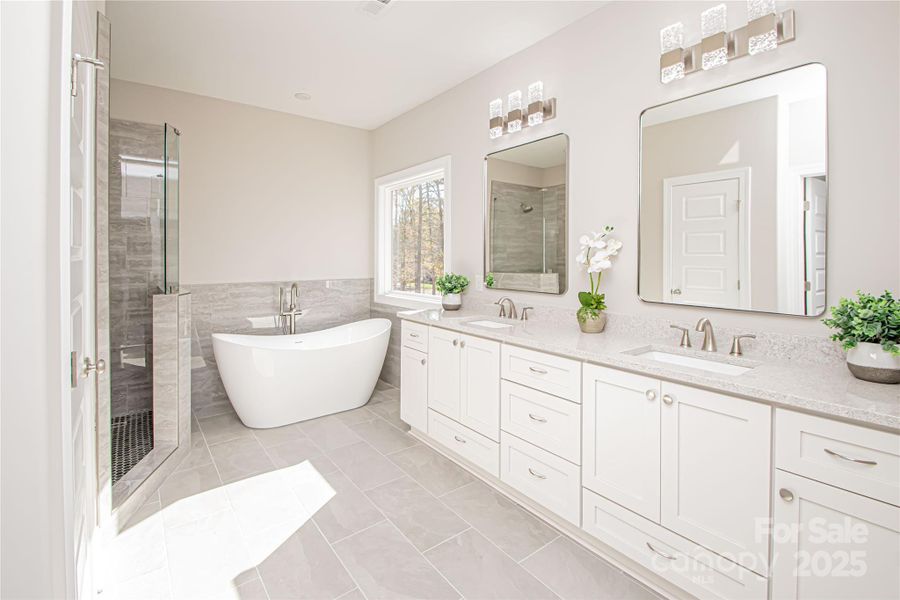 Furnished interior view inside a new home in , Monroe (Image 6).