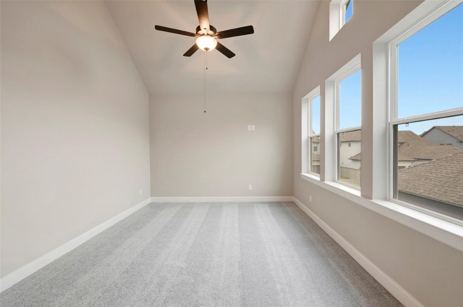 Spacious, unfurnished interior of a new home in Pomona 40' Homesites, Manvel (Image 30). Spacious, unfurnished interior of a new home in Pomona 40' Homesites, Manvel (Image 30).