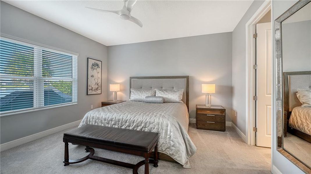 Furnished interior view inside a new home in , Sarasota (Image 29).