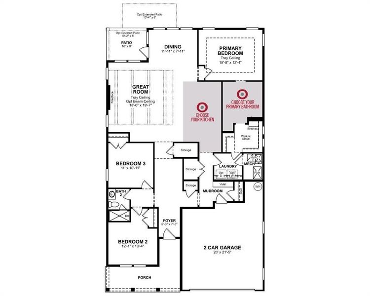 2D floor plan layout of this home in Cambridge at Steels Bridge, Canton, GA (Image 7). 2D floor plan layout of this home in Cambridge at Steels Bridge, Canton, GA (Image 7).