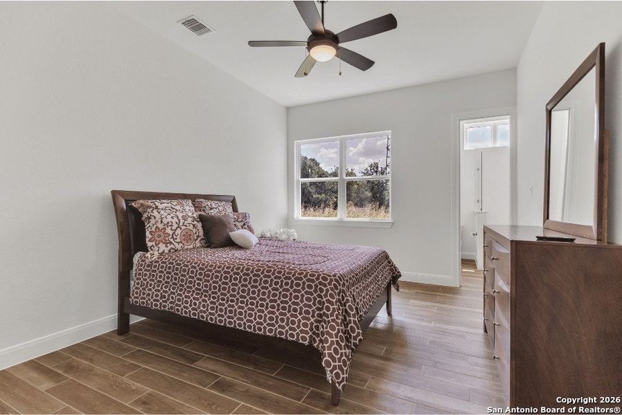 Furnished interior view inside a new home in , Bulverde (Image 10).