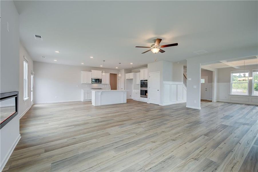 Spacious, unfurnished interior of a new home in Chapel Hill, Newnan (Image 20). Spacious, unfurnished interior of a new home in Chapel Hill, Newnan (Image 20).