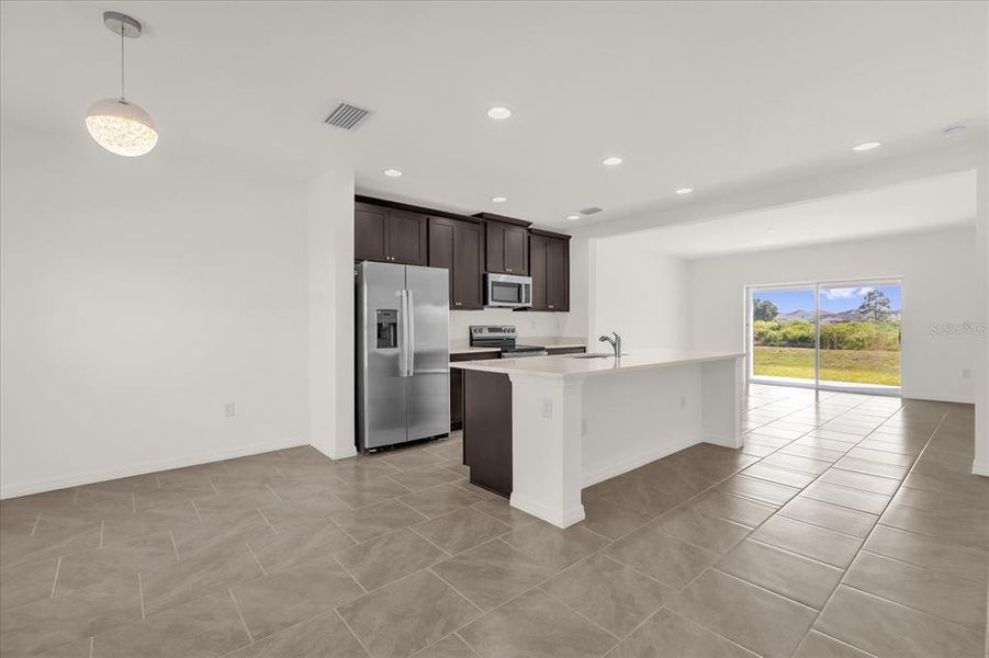 Furnished interior view inside a new home in , Davenport (Image 9). Furnished interior view inside a new home in , Davenport (Image 9).