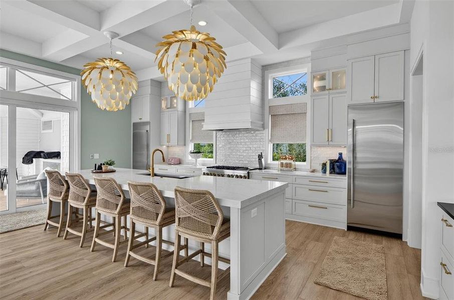 Furnished interior view inside a new home in , St. Augustine (Image 8).