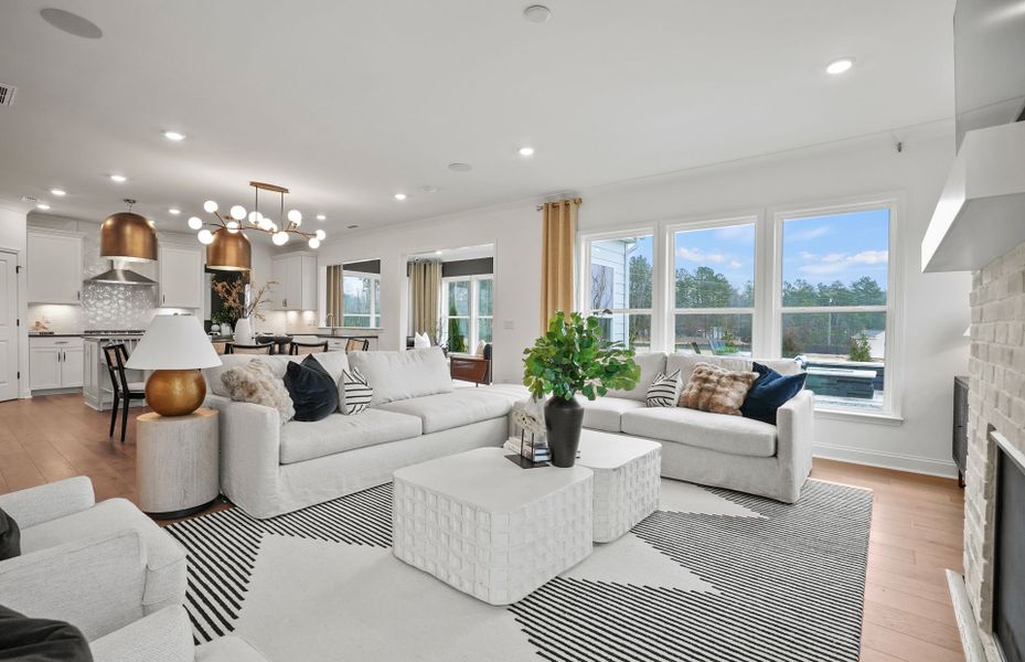 Furnished interior view inside a new home in Kinsdale, Lancaster (Image 76). Furnished interior view inside a new home in Kinsdale, Lancaster (Image 76).