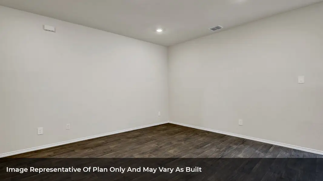 Representative unfurnished interior of a home built from the The Baxtor by D.R. Horton in Brookstone Creek, San Antonio (Image 19). Representative unfurnished interior of a home built from the The Baxtor by D.R. Horton in Brookstone Creek, San Antonio (Image 19).