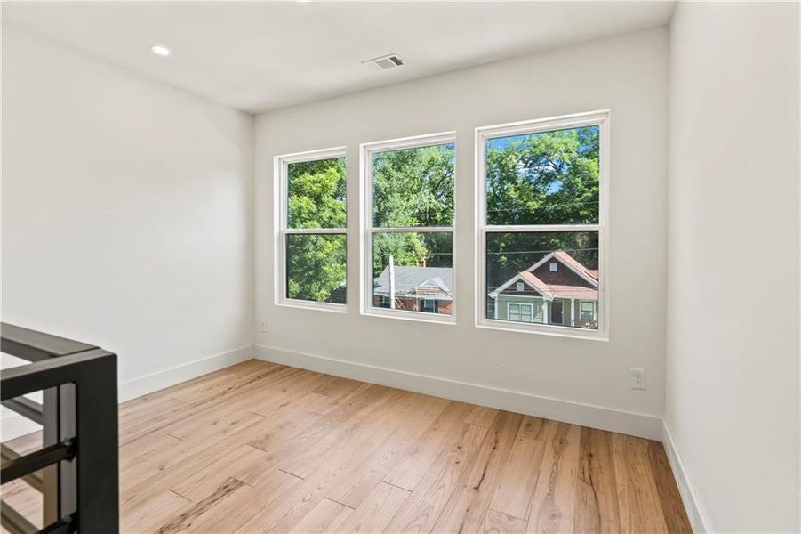 Furnished interior view inside a new home in , Atlanta (Image 44). Furnished interior view inside a new home in , Atlanta (Image 44).