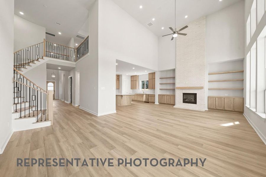 Spacious, unfurnished interior of a new home in The George, Richmond (Image 11).