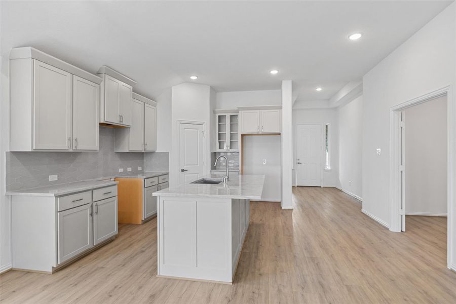 Furnished interior view inside a new home in Aldeana, Bonney (Image 10).