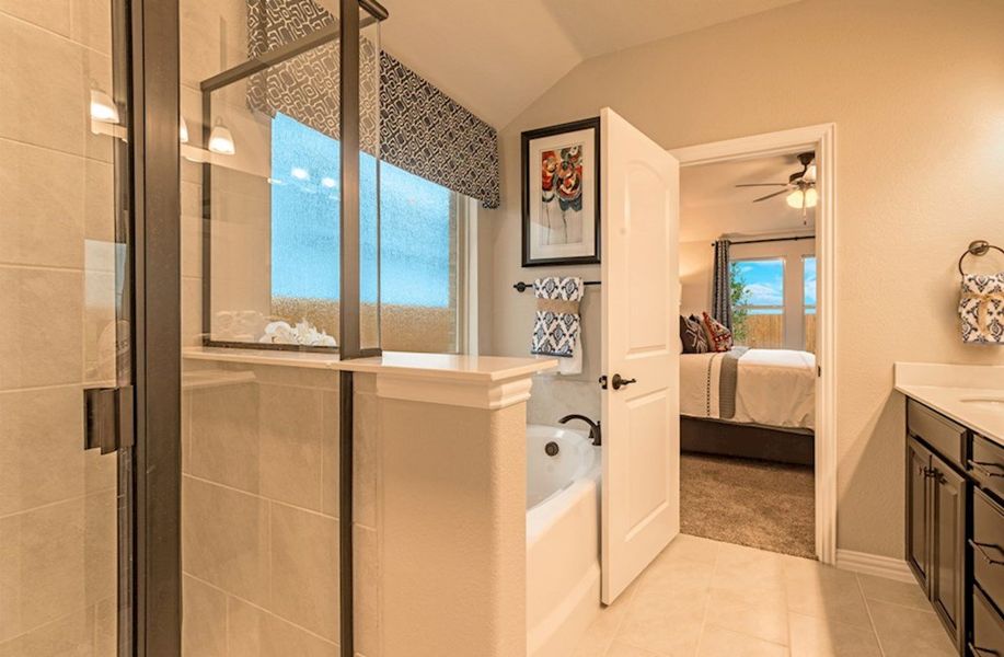 Allegheny Model Home Primary Bathroom