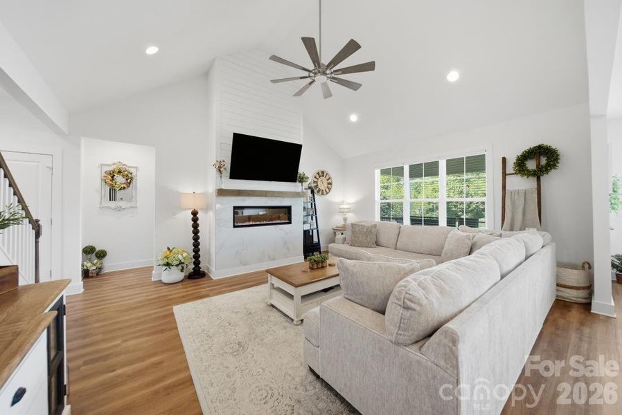 Furnished interior view inside a new home in , Granite Falls (Image 33).