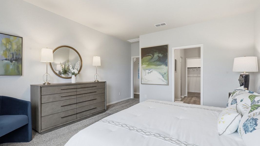 Furnished interior view inside a new home in Longhorn Estates, Fort Worth (Image 36).