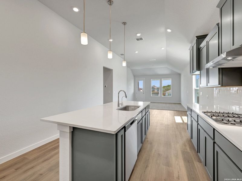 Furnished interior view inside a new home in , San Antonio (Image 5).