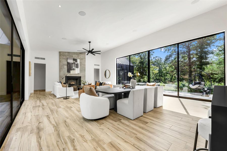 Furnished interior view inside a new home in , College Station (Image 33).