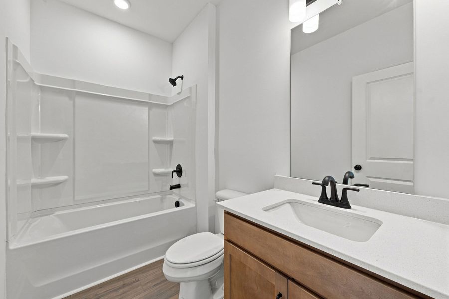 Furnished interior view inside a new home in The Oaks, Clarksville (Image 7).