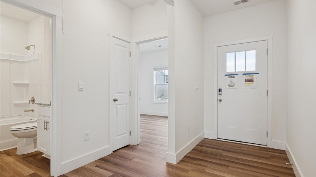 Spacious, unfurnished interior of a new home in Millstone Village, Morristown (Image 9). Spacious, unfurnished interior of a new home in Millstone Village, Morristown (Image 9).