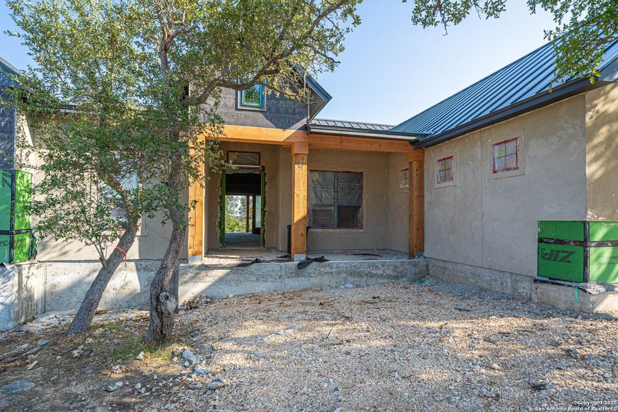 Exterior details and patio area of a home in , New Braunfels (Image 1). Exterior details and patio area of a home in , New Braunfels (Image 1).