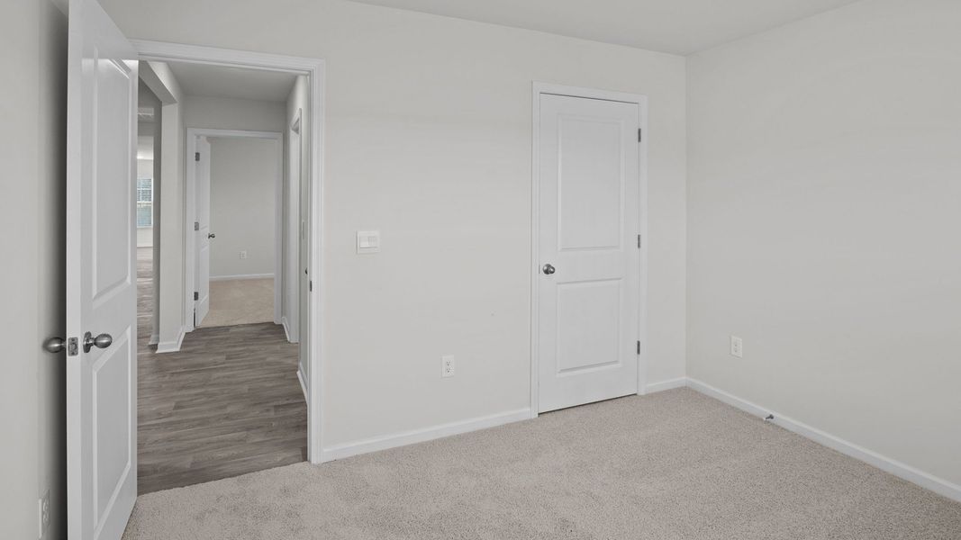 Spacious, unfurnished interior of a new home in Madeline Farm, New Bern (Image 23). Spacious, unfurnished interior of a new home in Madeline Farm, New Bern (Image 23).