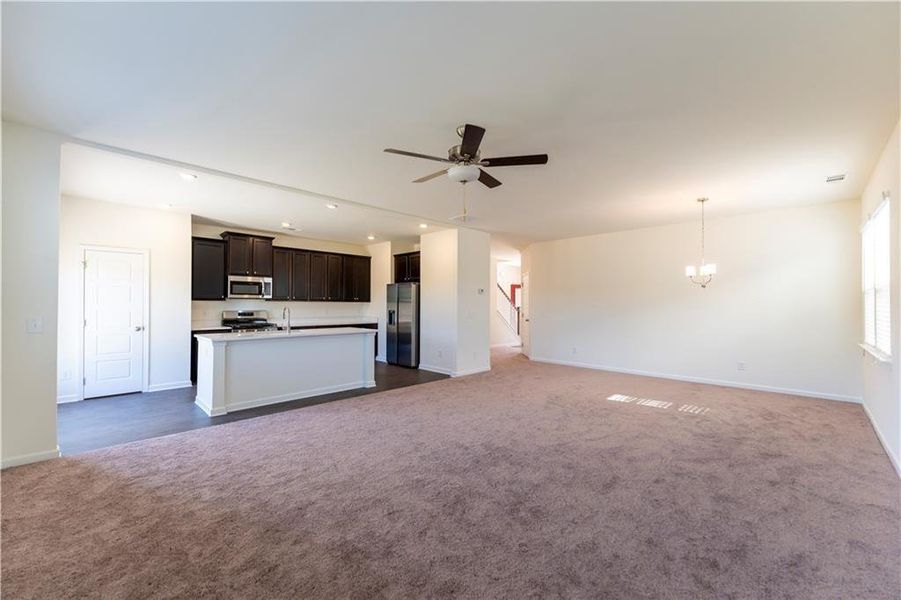 Spacious, unfurnished interior of a new home in , Dawsonville (Image 21).