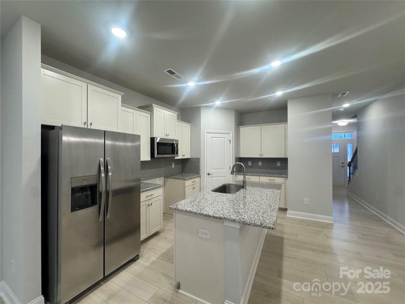 Furnished interior view inside a new home in Pine Trace, Gastonia (Image 5). Furnished interior view inside a new home in Pine Trace, Gastonia (Image 5).