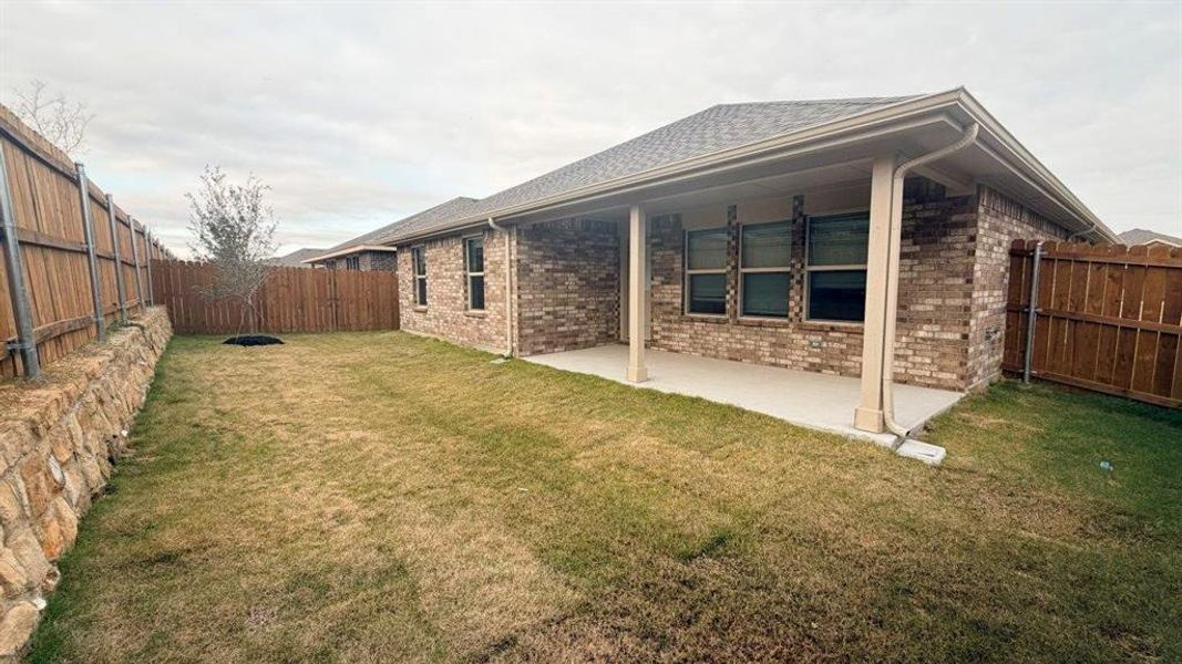 Patio - All Home and community information, including pricing, included features, terms, availability and amenities, are subject to change at any time without notice or obligation. All Drawings, pictures, photographs, video, square footages, floor plans, elevations, features, colors and sizes are approximate for illustration purposes only and will vary from the homes as built.