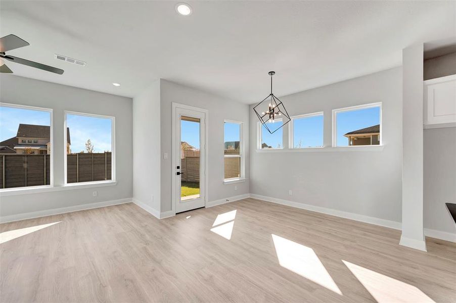 Spacious, unfurnished interior of a new home in Treeline, Justin (Image 21).